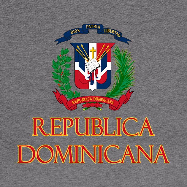 Republica Dominicana - Coat of Arms Design (Spanish Text) by Naves